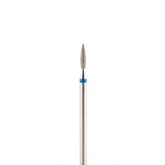 Fresa/Broca de diamante, forma de llama azul 1.8 8mm